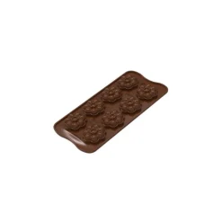 Moule silicone fleurs 8 empreintes