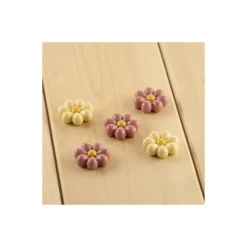 Moule silicone fleurs 8 empreintes