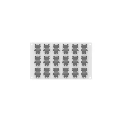 Moule silicone ourson 18 empreintes