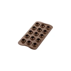 Moule silicone sphere chocolat 15 empreintes