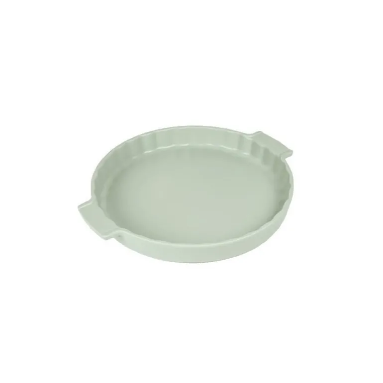 Moule à tarte céramique vert sauge ø 30 cm