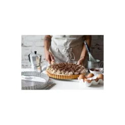 Moule à tarte fond amovible inox perforé ø 28 cm