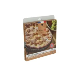 Moule à tarte fond amovible inox perforé ø 28 cm