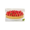 Moule à tarte fruits frais acier revêtu ø 28 cm