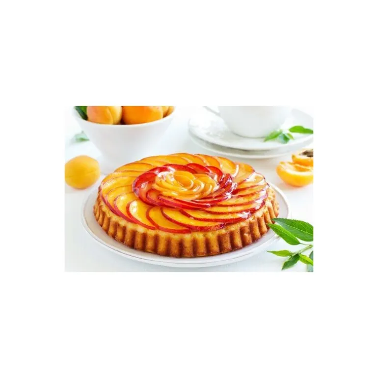 Moule à tarte fruits frais acier revêtu ø 28 cm
