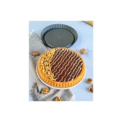 Moule à tarte fruits frais acier revêtu ø 28 cm