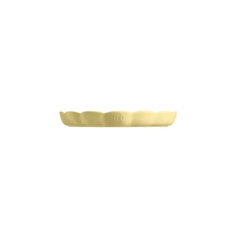 Moule à tarte Madeleine jaune vanille ø 31 cm