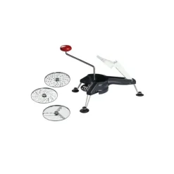 Moulin à julienne inox avec 3 disques
