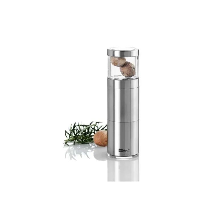 Moulin noix de muscade inox Muskatino 12.5 cm