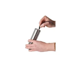 Moulin à poivre et sel électrique inox 17 cm