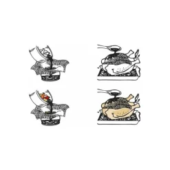 Mousseline fromage frais coton 90 x 90 cm