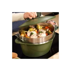 Panier vapeur inox pour cocotte Cookut 33 cm