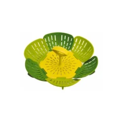 Panier vapeur pliable vert