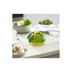 Panier vapeur pliable vert