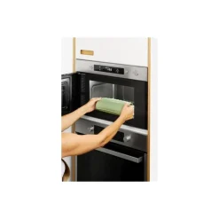 Papillote cuisson vapeur silicone vert 2 personnes