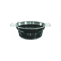 Passoire pliable noire ø 24 cm