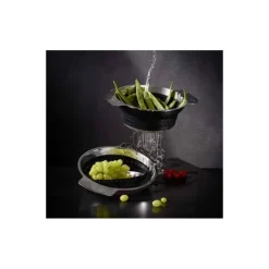 Passoire pliable noire ø 24 cm