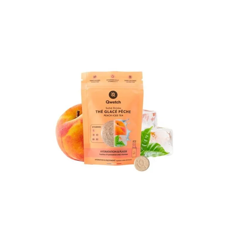 Pastille Solid Drinks arôme thé glacé à la pêche - par 12