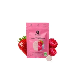 Pastille Solid Drinks bio arôme fraise et framboise - par 12