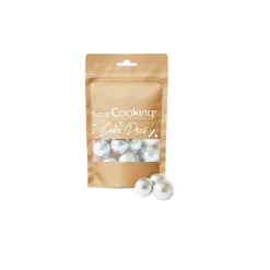 Perle comestible XXL argentée 55 g