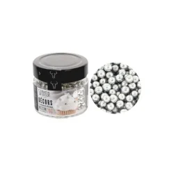 Perles comestibles argentées - 70 g
