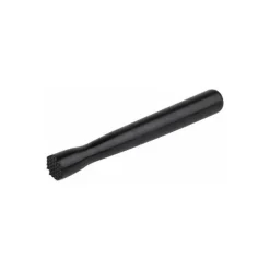 Pilon cranté noir 21cm
