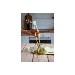 Pince attrape-tout sauge clair 24 cm