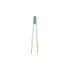 Pince à toast aimantée Cosy bleu cadet 24 cm
