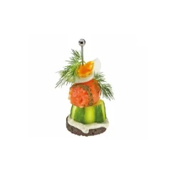 Pique cocktail inox 10,5 cm - set de 6