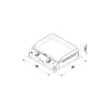 Plancha gaz Fusion 60