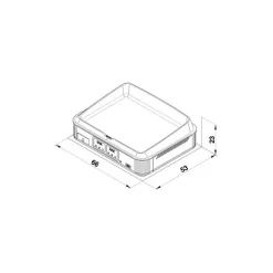 Plancha électrique Enosign 65