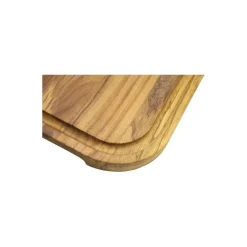 Planche à découper avec rigole teck Stolf 40 x 28 x 2,4 cm