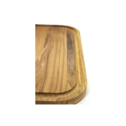 Planche à découper avec rigole teck Stolf 40 x 28 x 2,4 cm
