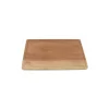 Planche à découper bois d'acajou 40 x 24 x 2,4 cm