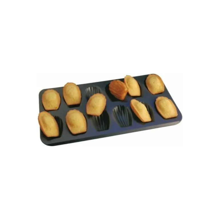 Plaque 12 madeleines antiadhésive