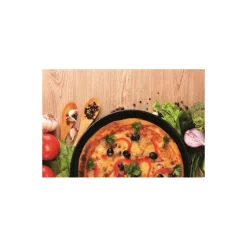 Plaque à pizza anti-adhésive