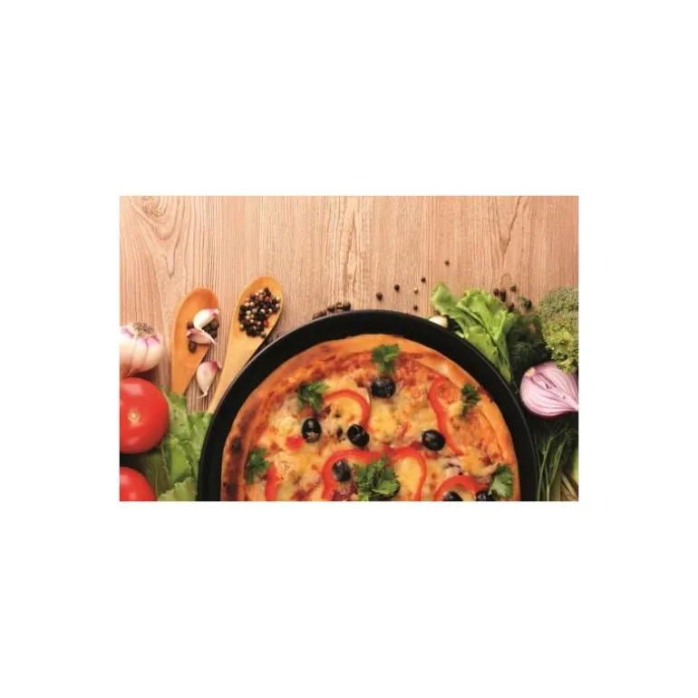 Plaque à pizza anti-adhésive