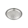 Plaque à pizza perforée inox 28 cm