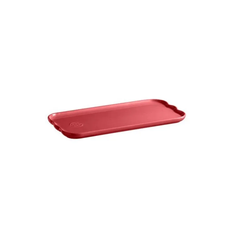 Plat à cake céramique collection Madeleine rose candy 31,5 cm