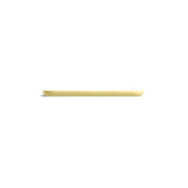 Plat à cake Madeleine jaune vanille 31,5 cm
