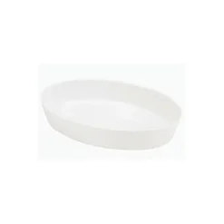 Plat ovale porcelaine 32 x 23 x 6 cm