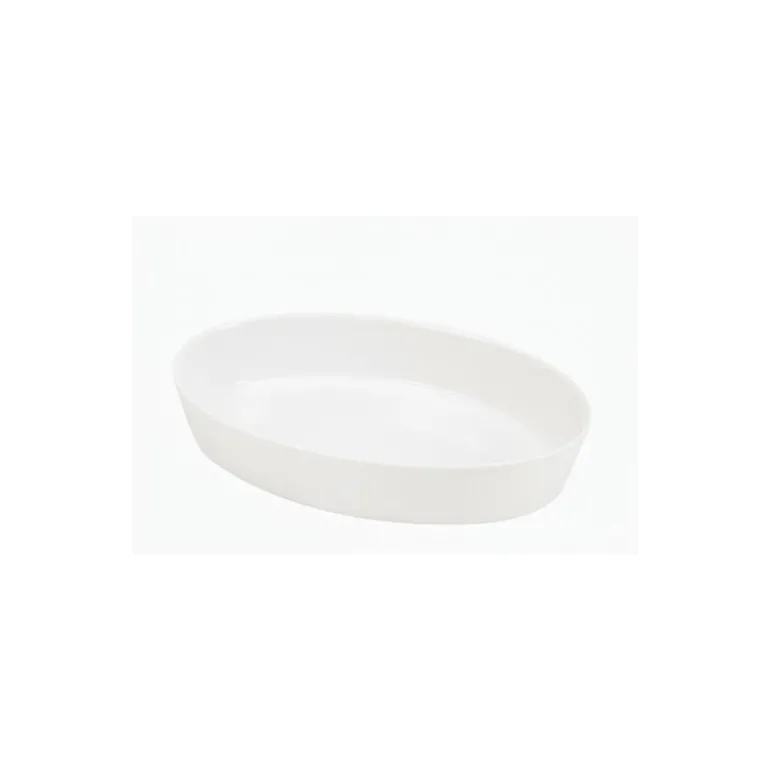 Plat ovale porcelaine 26 x 19 x 6 cm