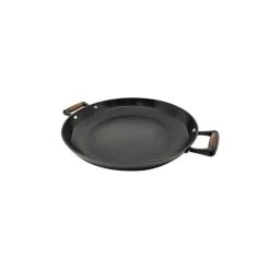 Plat à paëlla fer émaillé et céramique Mandala Ø 36cm