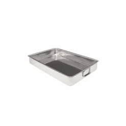 Plat à rôtir inox anses tombantes 43 cm