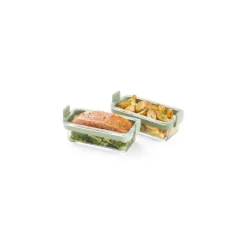 Plats en verre rectangulaire pour friteuse à air - par 2