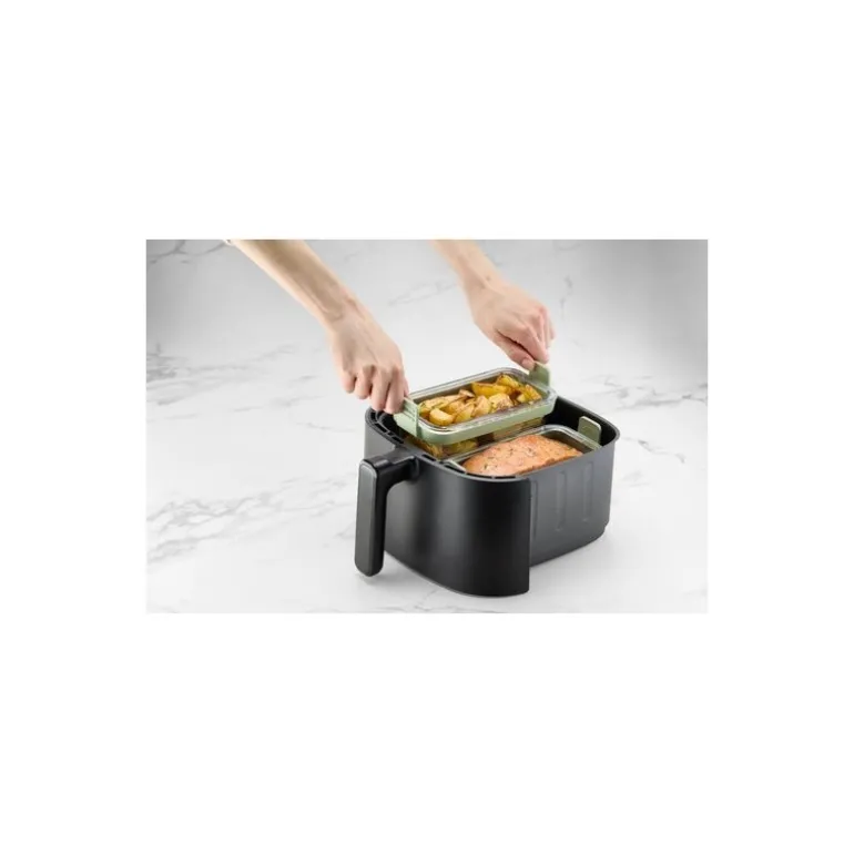 Plats en verre rectangulaire pour friteuse à air - par 2