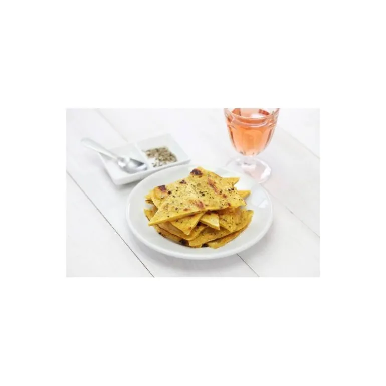 Plat à socca cuivre ø 38 cm
