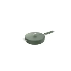 Poignée amovible La Merveilleuse inox vert fougère
