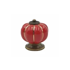 Poignée céramique couronne rouge pour Incroyable cocotte
