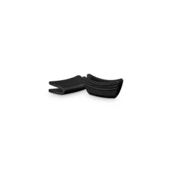 Poignées isolantes silicone noires - par 2